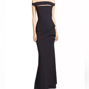 Chiara Boni La Petit Robe Melania Off-The-Shoulder Gown